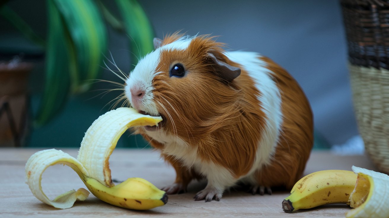 can guinea pigs eat bananas